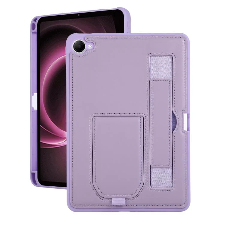 For Xiaomi Redmi K Pad 2 8.8 Hand Grip Holder Tablet Case with Pen Slot(Purple)