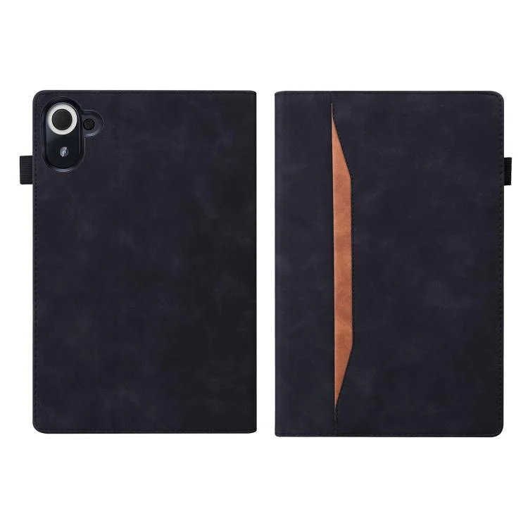 For Xiaomi Redmi K Pad Splicing Shockproof Leather Tablet Case(Black) - Image 2