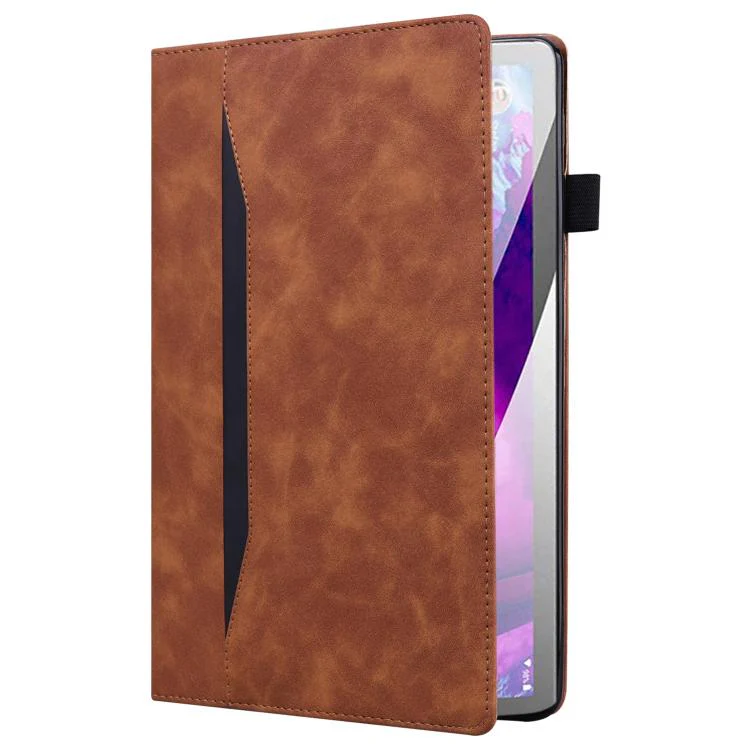 For Xiaomi Redmi K Pad Splicing Shockproof Leather Tablet Case(Brown) - Image 3