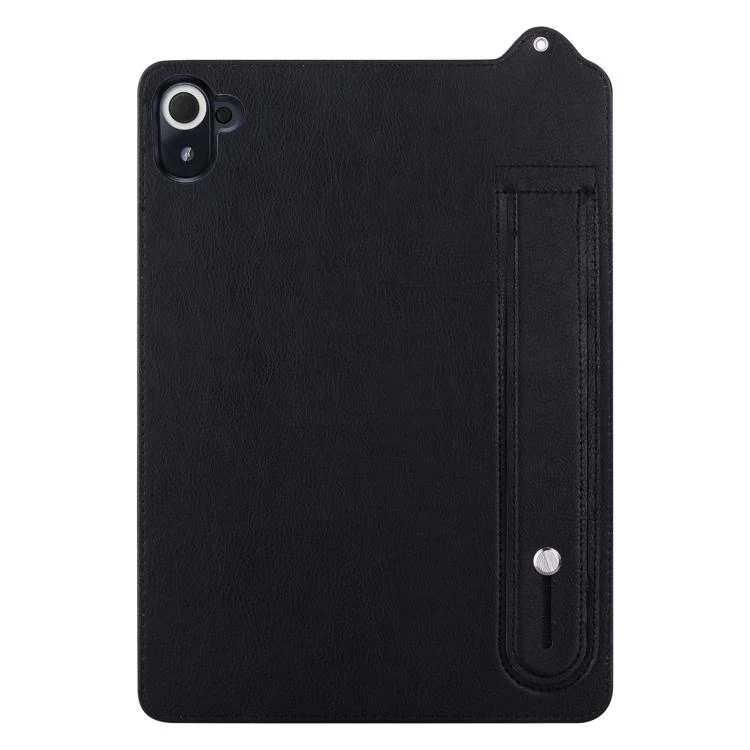 For Xiaomi Redmi K Pad TPU Leather Back Tablet Case with Wristband(Black) - Image 2