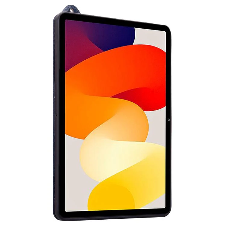 For Xiaomi Redmi K Pad TPU Leather Back Tablet Case with Wristband(Dark Blue) - Image 4