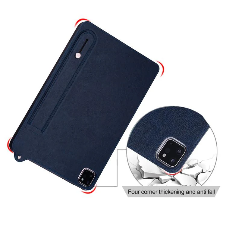 For Xiaomi Redmi K Pad TPU Leather Back Tablet Case with Wristband(Dark Blue) - Image 6