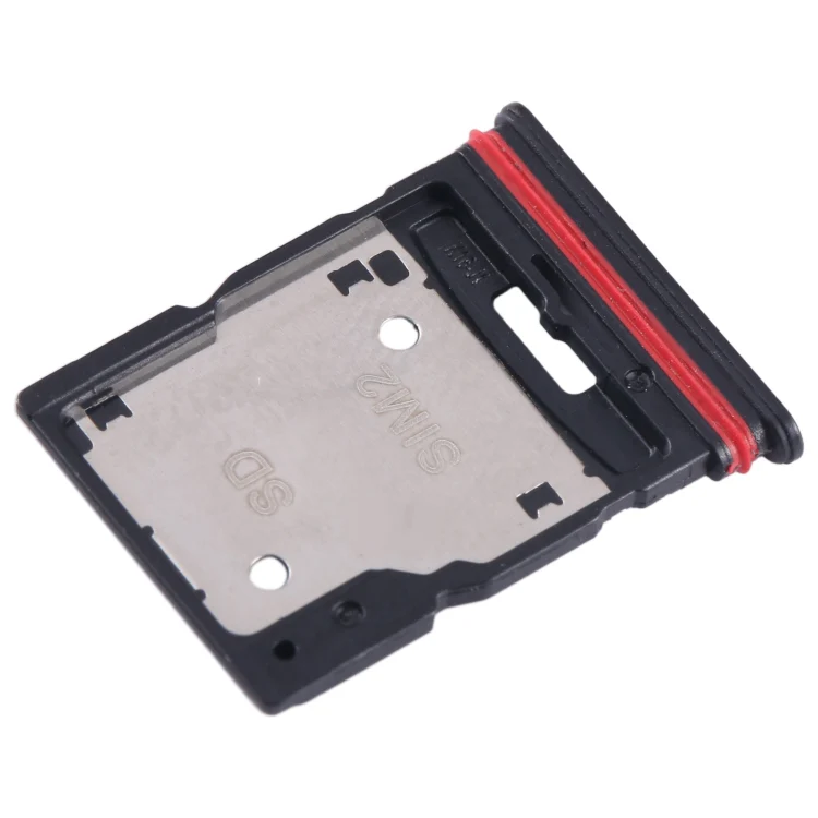 For Xiaomi Redmi Note 11T Pro+ SIM Card Tray + SIM Card Tray / Micro SD Card Tray (Black) - Image 3