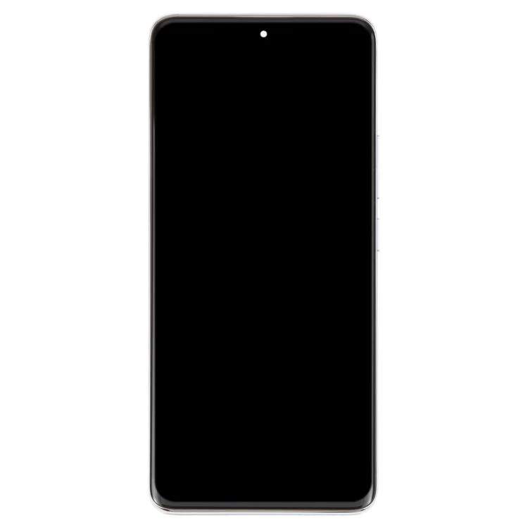 For Xiaomi Redmi Note 14 Pro 5G India Original LCD Screen Digitizer Full Assembly with Frame (Silver) - Image 2