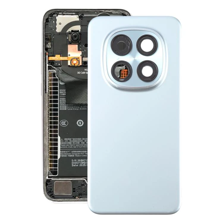 For Xiaomi Redmi Note 15 Pro+ 5G Global Original Battery Back Cover with Camera Lens Frame(Blue)