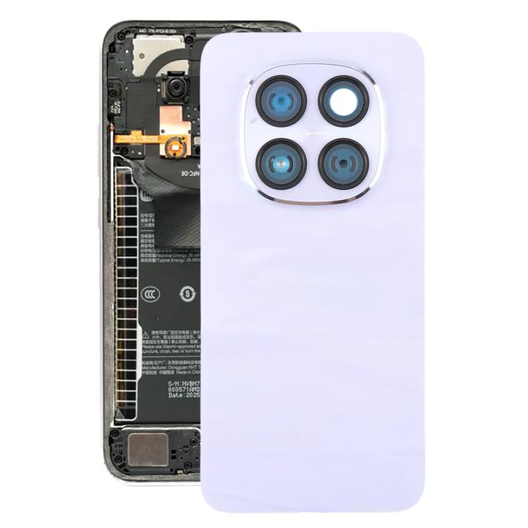 For Xiaomi Redmi Note 15 Pro 5G Global Original Battery Back Cover with Camera Lens Frame(Purple)
