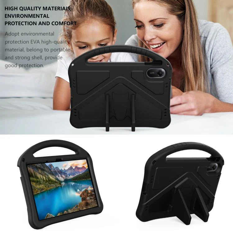 For Xiaomi Redmi Pad 2 11 2025 EVA Shockproof Tablet Case with Holder(Black) - Image 4