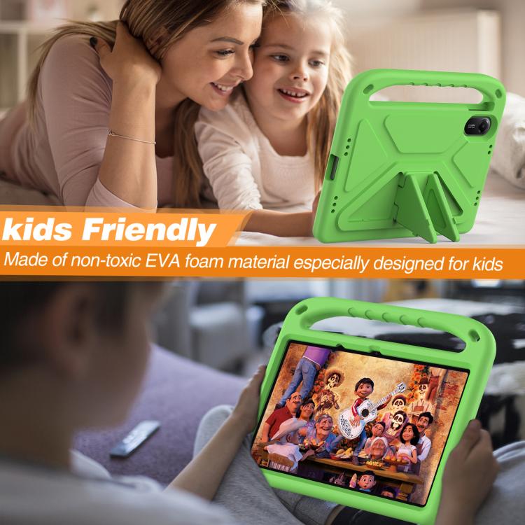 For Xiaomi Redmi Pad 2 11 2025 Handle EVA Shockproof Tablet Case with Holder(Green) - Image 5