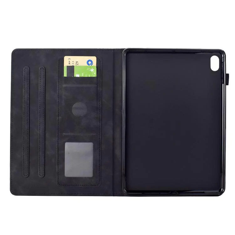 For Xiaomi Redmi Pad 2 Cats Embossed Leather Smart Tablet Case(Black) - Image 4