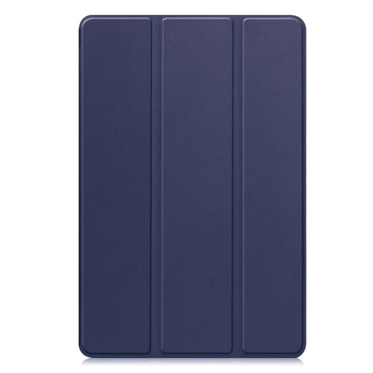 For Xiaomi Redmi Pad 2 Custer Texture 3-Fold Holder Leather Smart Tablet Case(Dark Blue) - Image 2