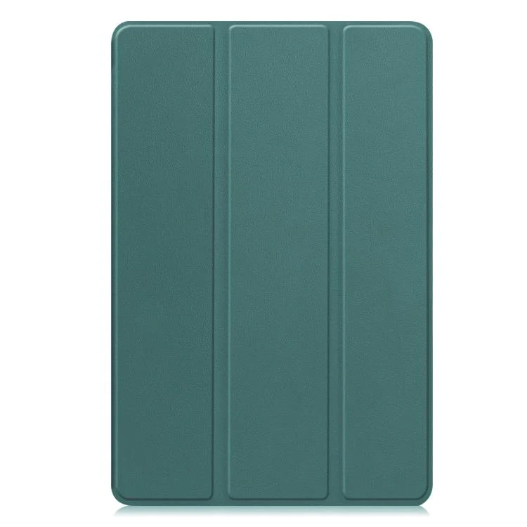 For Xiaomi Redmi Pad 2 Custer Texture 3-Fold Holder Leather Smart Tablet Case(Green) - Image 2