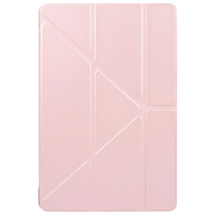 For Xiaomi Redmi Pad 2 Deformation Silicone Leather Tablet Case(Rose Gold) - Image 2