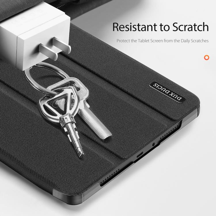For Xiaomi Redmi Pad 2 DUX DUCIS Domo Series Magnetic Flip Leather Tablet Case(Black) - Image 4