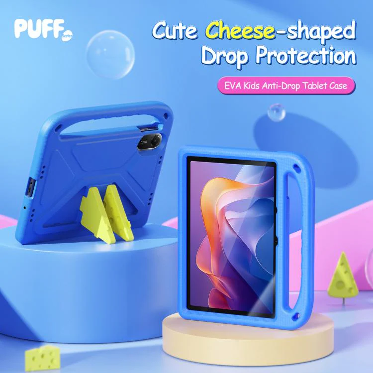 For Xiaomi Redmi Pad 2 DUX DUCIS PUFF Series EVA Portable Holder Tablet Case(Blue) - Image 3