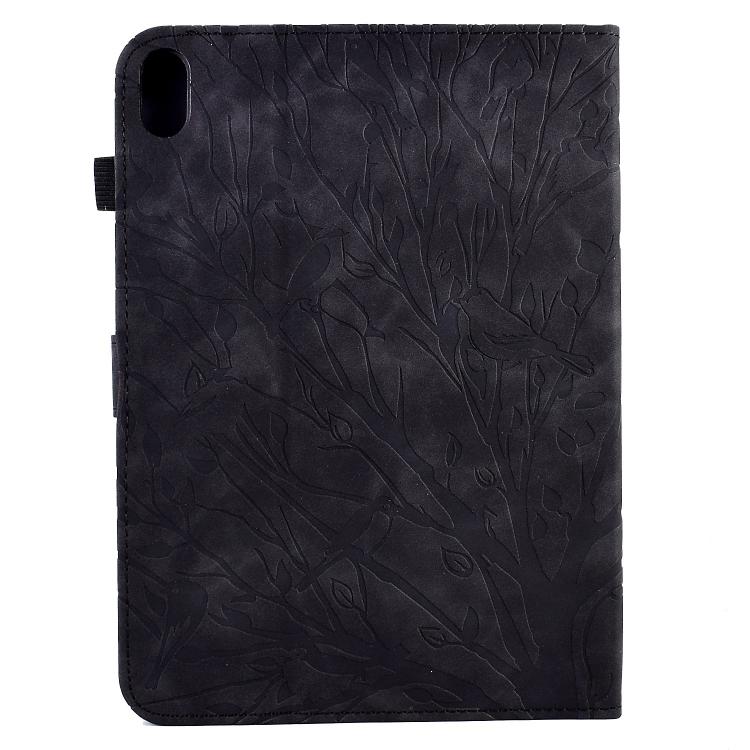 For Xiaomi Redmi Pad 2 Fortune Tree Embossed Leather Smart Tablet Case(Black) - Image 3