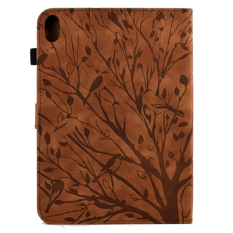 For Xiaomi Redmi Pad 2 Fortune Tree Embossed Leather Smart Tablet Case(Brown) - Image 3