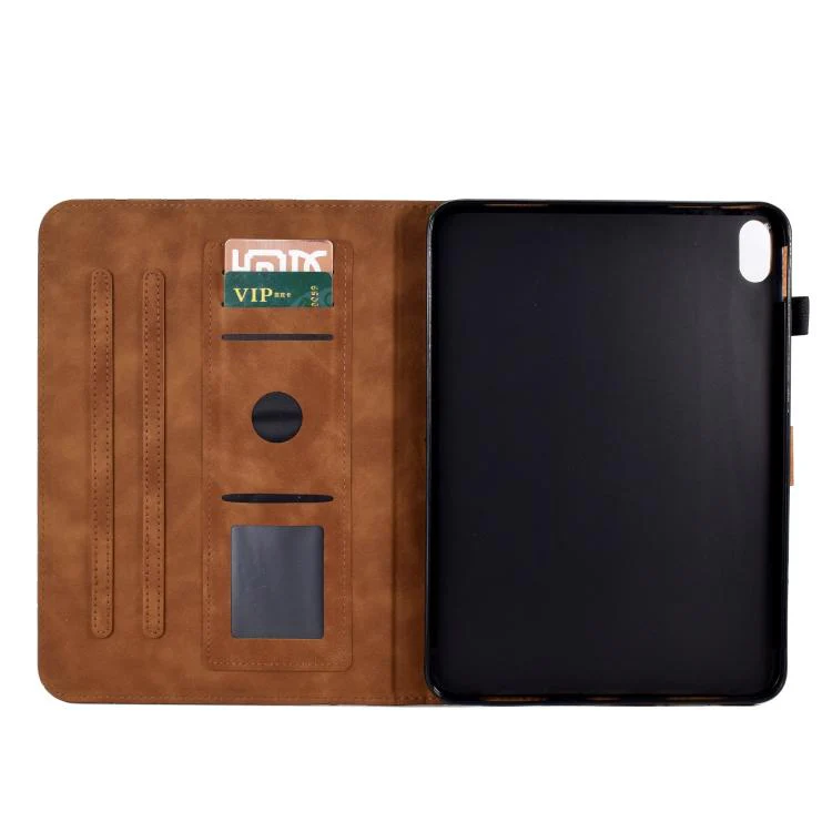 For Xiaomi Redmi Pad 2 Fortune Tree Embossed Leather Smart Tablet Case(Brown) - Image 4