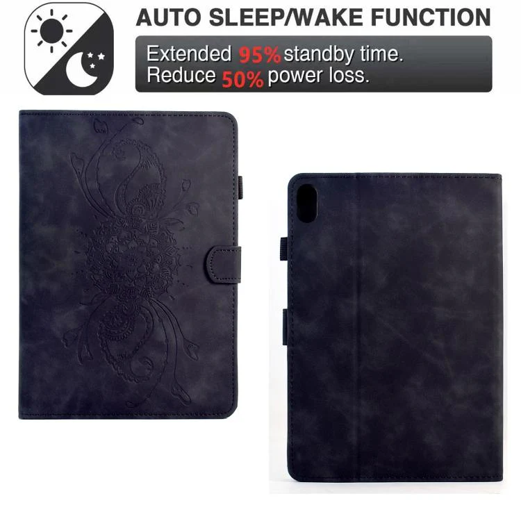 For Xiaomi Redmi Pad 2 Mandala Embossed Smart Leather Tablet Case(Black) - Image 6