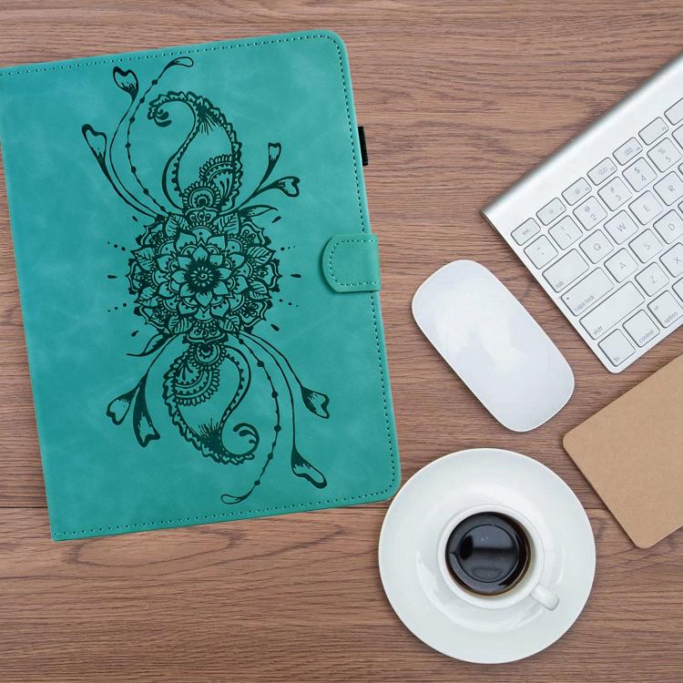 For Xiaomi Redmi Pad 2 Mandala Embossed Smart Leather Tablet Case(Light Blue) - Image 8