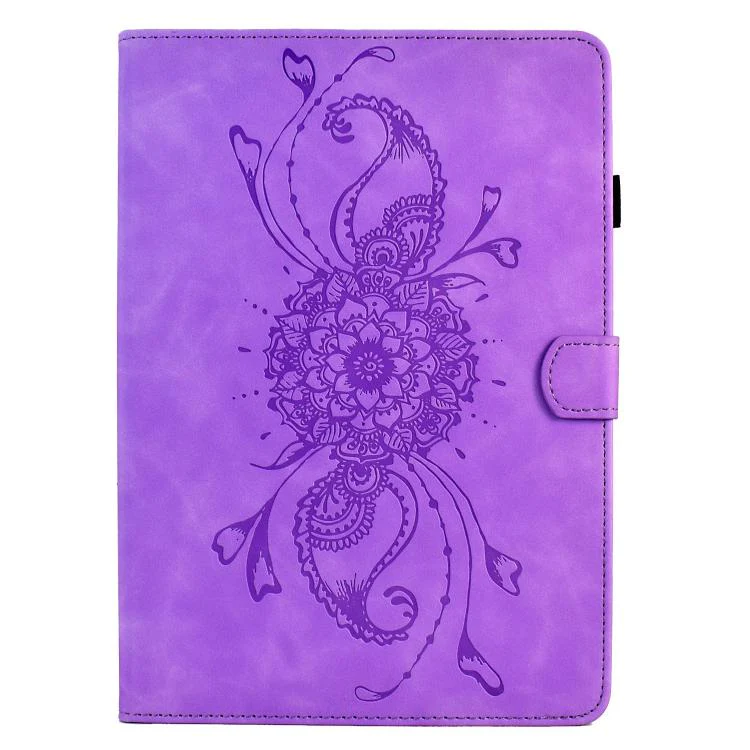 For Xiaomi Redmi Pad 2 Mandala Embossed Smart Leather Tablet Case(Light Purple) - Image 2