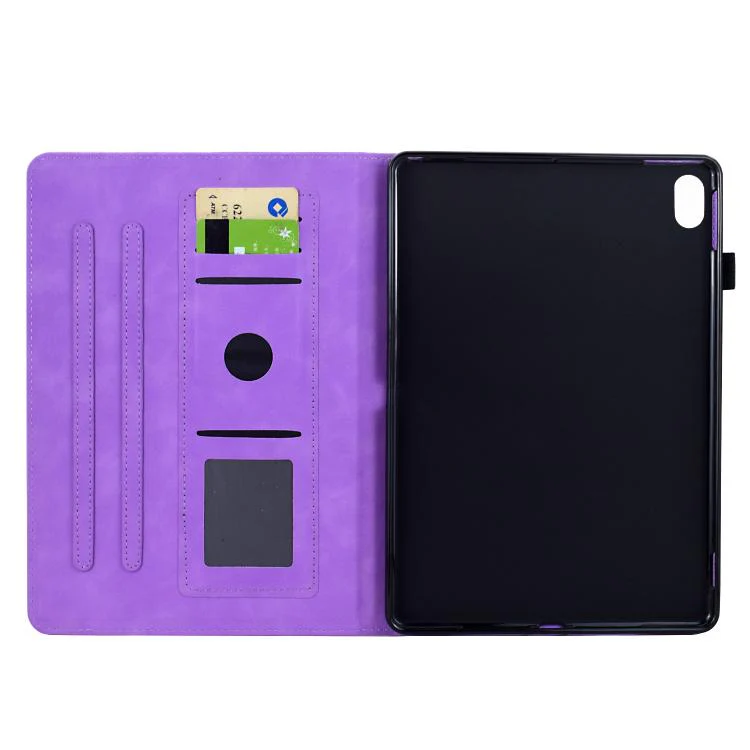 For Xiaomi Redmi Pad 2 Mandala Embossed Smart Leather Tablet Case(Light Purple) - Image 4