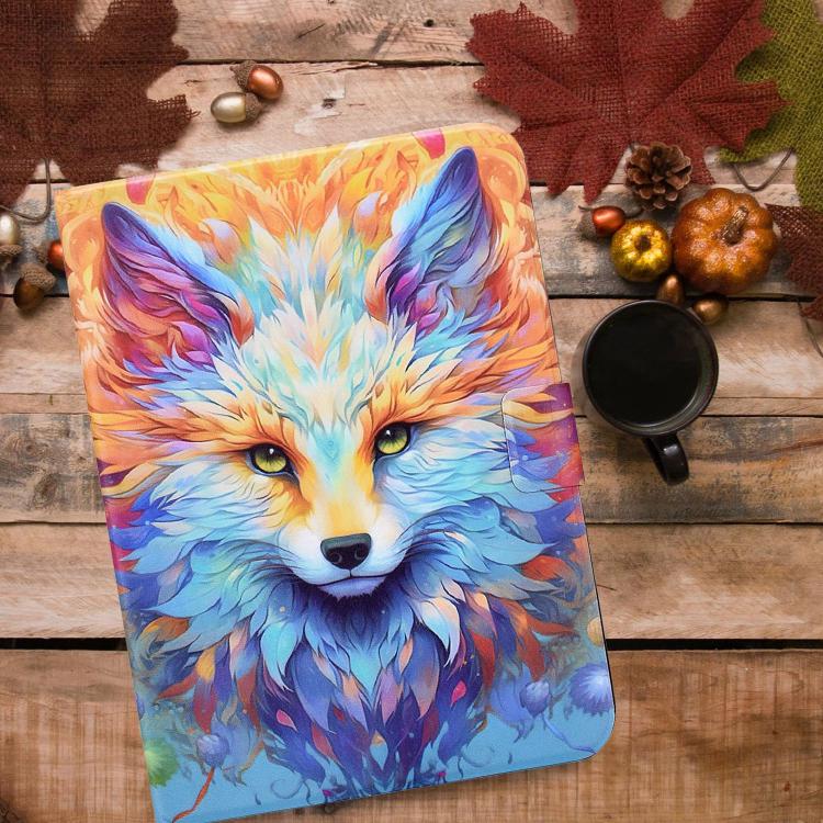For Xiaomi Redmi Pad 2 Pro Voltage Sewing Thread Painted Vegan Leather Smart Tablet Case(Spirit Fox) - Image 7