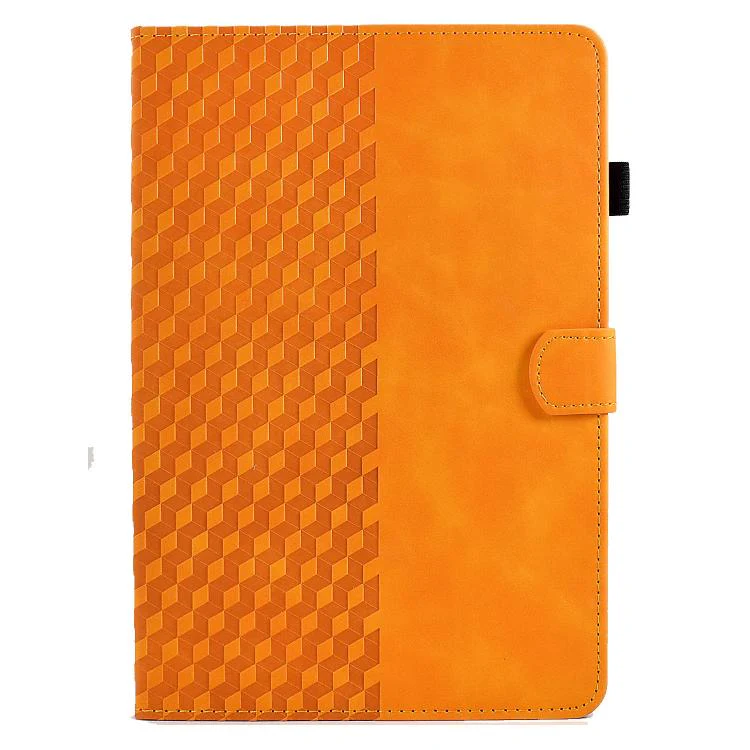 For Xiaomi Redmi Pad 2 Rhombus Embossed Leather Smart Tablet Case(Kakhi) - Image 2