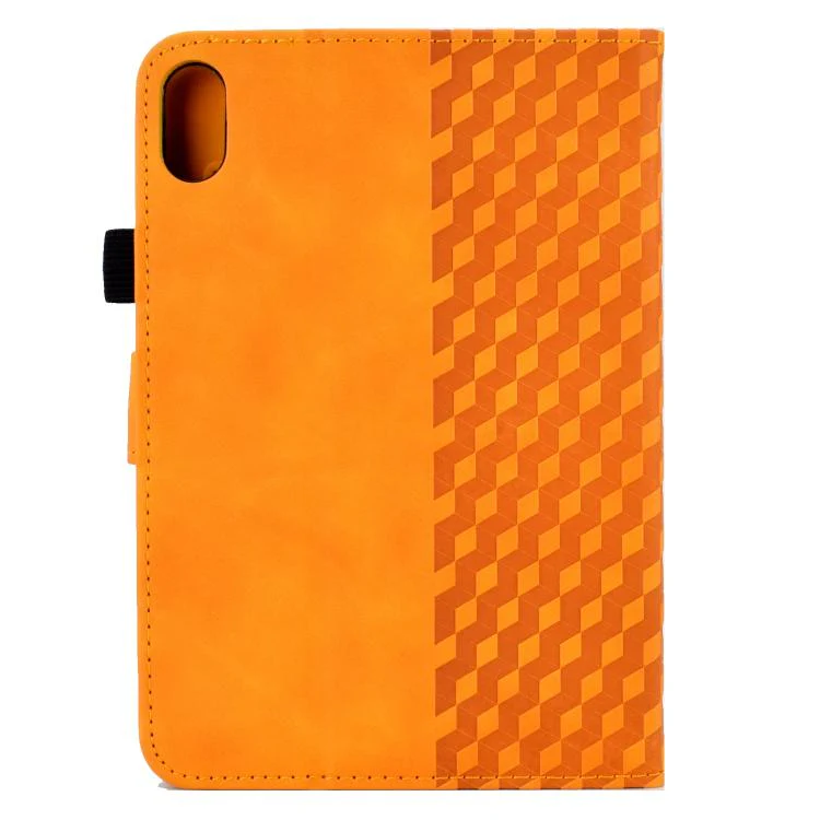 For Xiaomi Redmi Pad 2 Rhombus Embossed Leather Smart Tablet Case(Kakhi) - Image 3