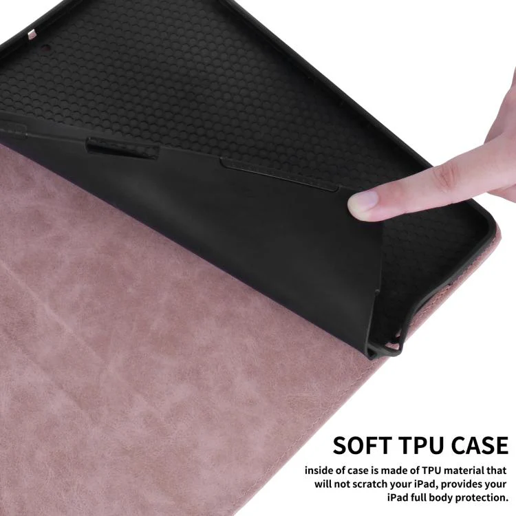 For Xiaomi Redmi Pad 2 Rhombus Embossing Leather Tablet Case(Pink) - Image 6
