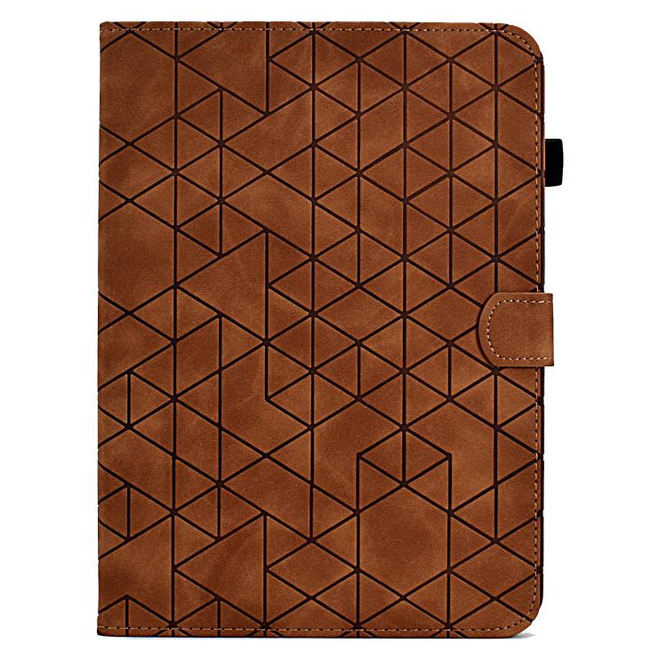 For Xiaomi Redmi Pad 2 Rhombus TPU Smart Leather Tablet Case(Brown) - Image 2