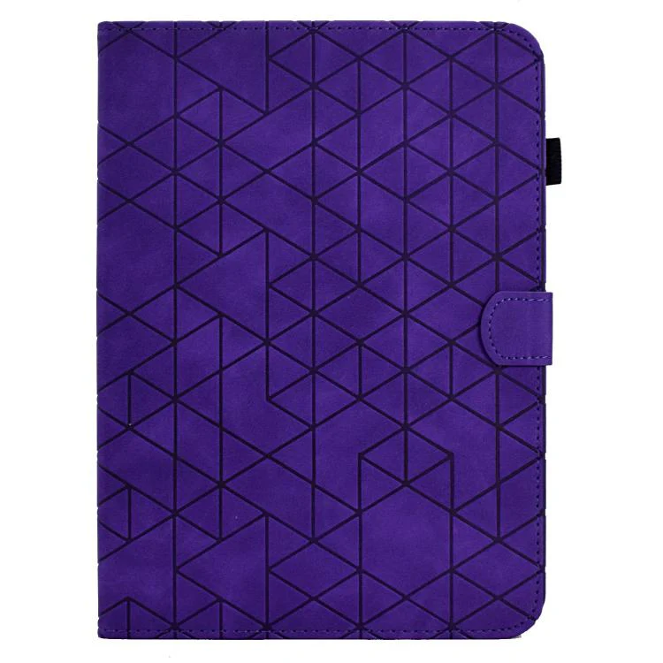 For Xiaomi Redmi Pad 2 Rhombus TPU Smart Leather Tablet Case(Purple) - Image 2