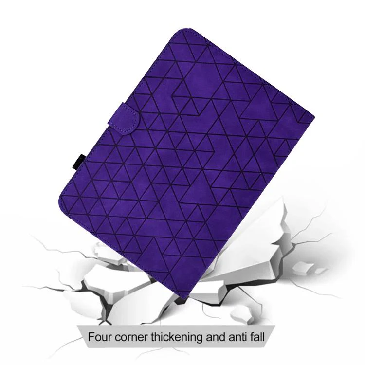 For Xiaomi Redmi Pad 2 Rhombus TPU Smart Leather Tablet Case(Purple) - Image 7