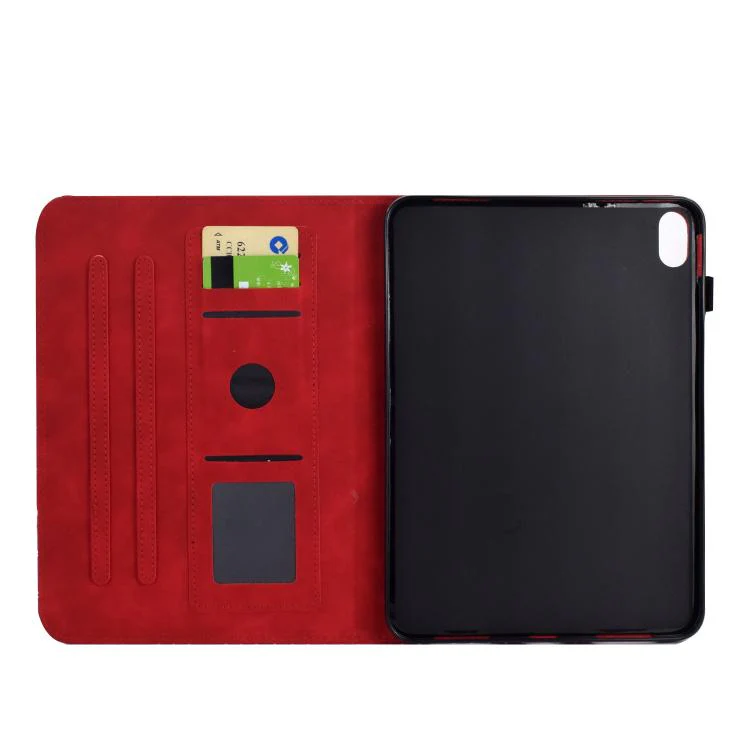 For Xiaomi Redmi Pad 2 Rhombus TPU Smart Leather Tablet Case(Red) - Image 4