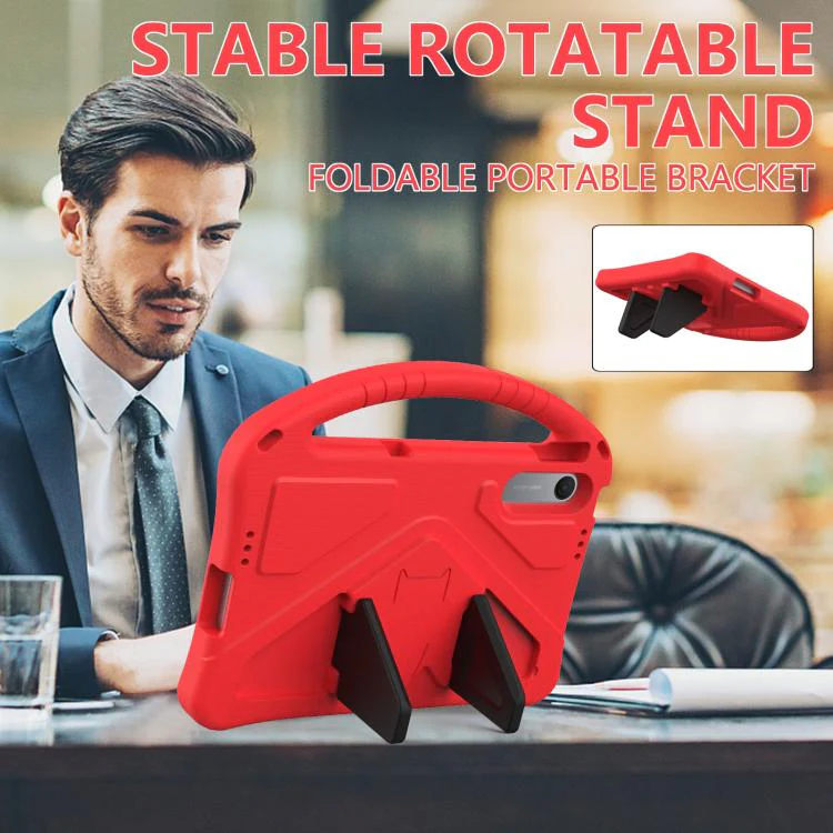 For Xiaomi Redmi Pad 2 SE 9.7 2026 EVA Shockproof Tablet Case with Holder(Red) - Image 7
