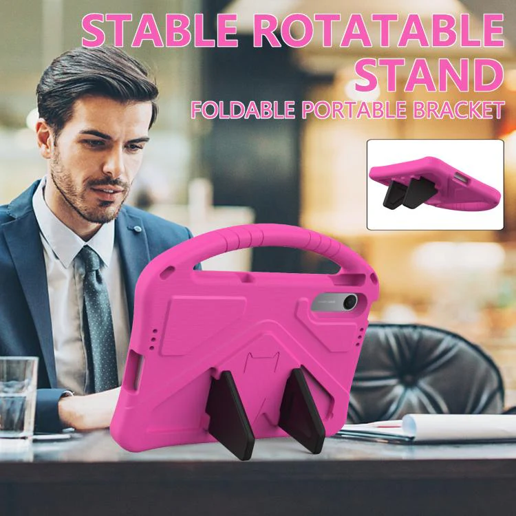 For Xiaomi Redmi Pad 2 SE 9.7 2026 EVA Shockproof Tablet Case with Holder(Rose Red) - Image 7