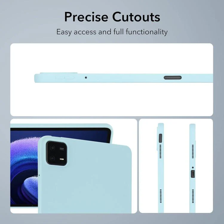 For Xiaomi Redmi Pad 2 SE 9.7 2026 Oil Spray Skin-friendly TPU Tablet Case(Blue) - Image 5
