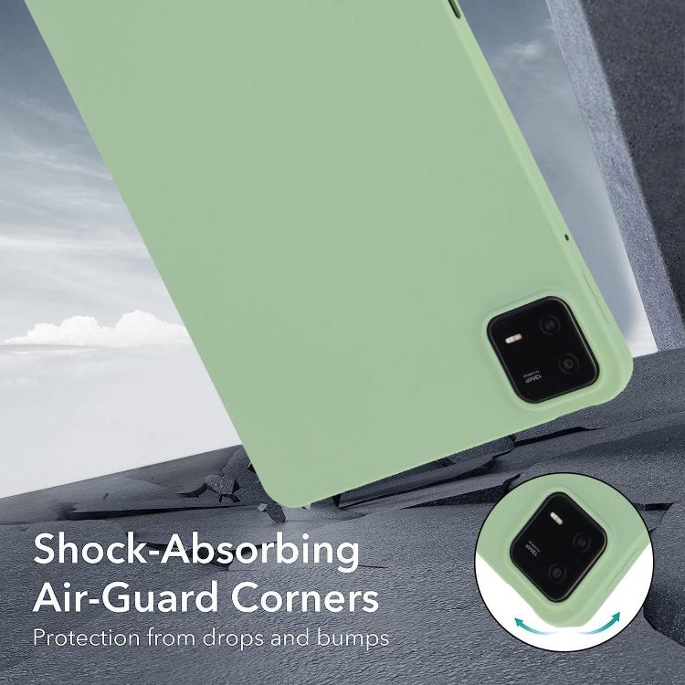 For Xiaomi Redmi Pad 2 SE 9.7 2026 Oil Spray Skin-friendly TPU Tablet Case(Matcha Green) - Image 4