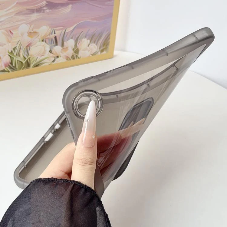 For Xiaomi Redmi Pad 2 SE 9.7 2026 Semi-Transparent TPU Shockproof Tablet Case with Holder(Orange) - Image 4