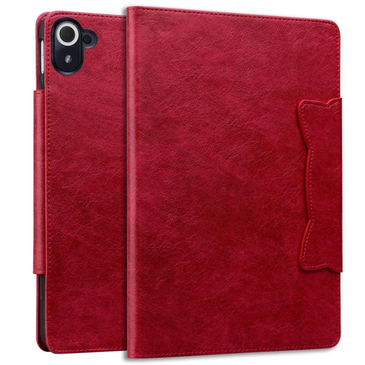 For Xiaomi Redmi Pad 8.8 inch 2025 Cat Buckle Leather Tablet Case(Red) - Image 2