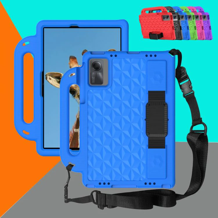 For Xiaomi Redmi Pad SE 11 2023 Diamond Series EVA Shockproof Sleeve Tablet Case(Blue) - Image 4