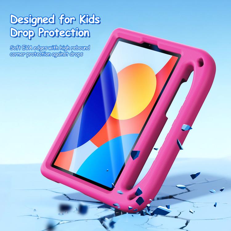 For Xiaomi Redmi Pad SE DUX DUCIS PUFF Series EVA Portable Holder Tablet Case(Pink) - Image 4