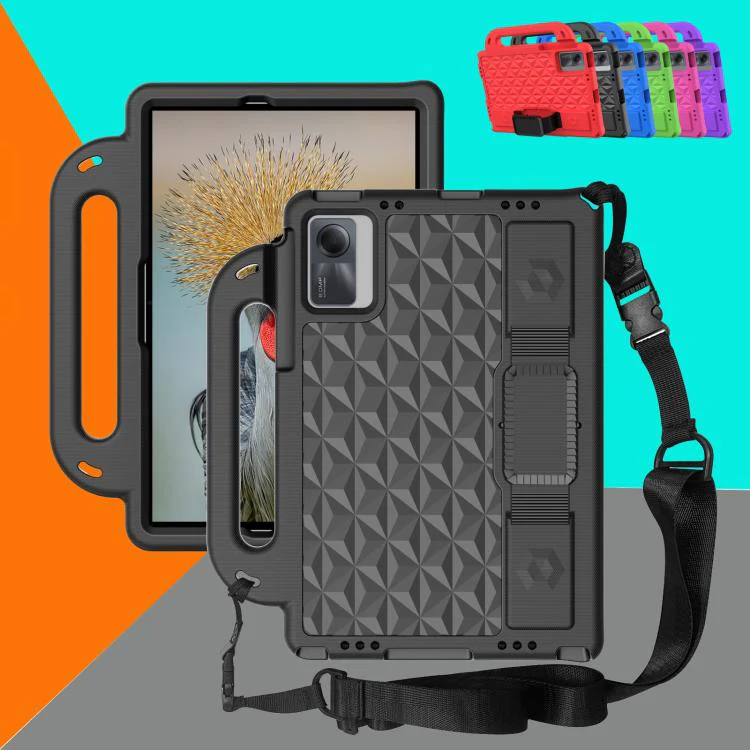 For Xiaomi Redmi SE 11 2025 / Pad 2 Diamond Series EVA Shockproof Sleeve Tablet Case(Black) - Image 4