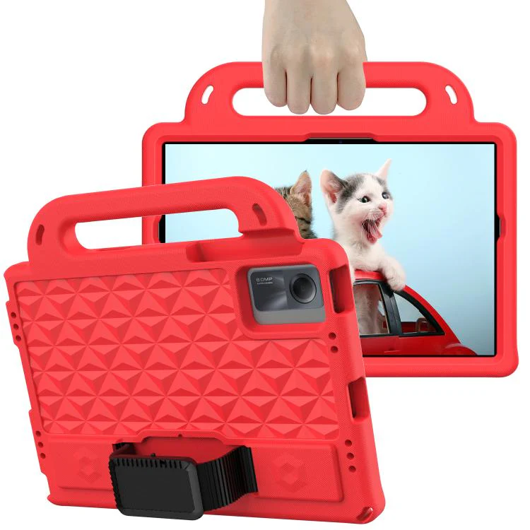 For Xiaomi Redmi SE 11 2025 / Pad 2 Diamond Series EVA Shockproof Sleeve Tablet Case(Red)