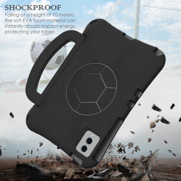 For Xiaomi Redmi SE 11 2025 / Pad 2 Handle Football Shaped EVA Shockproof Tablet Case(Black) - Image 3