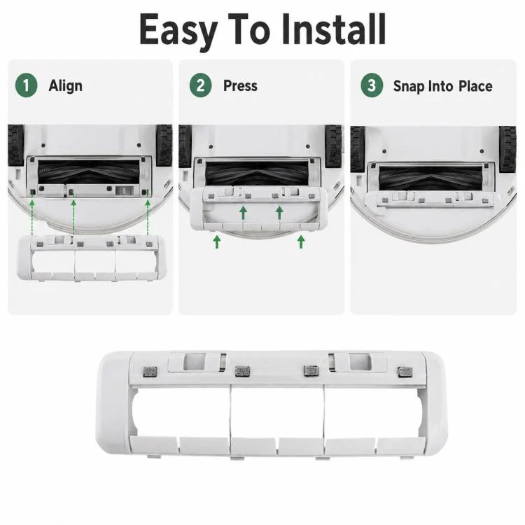 For Xiaomi Robot Vacuum X10 Plus / X20 Plus / S20 / S20 Plus / S10 / S10 Plus / S10 Pro Replacement Parts, Main Brush Cover - Image 6