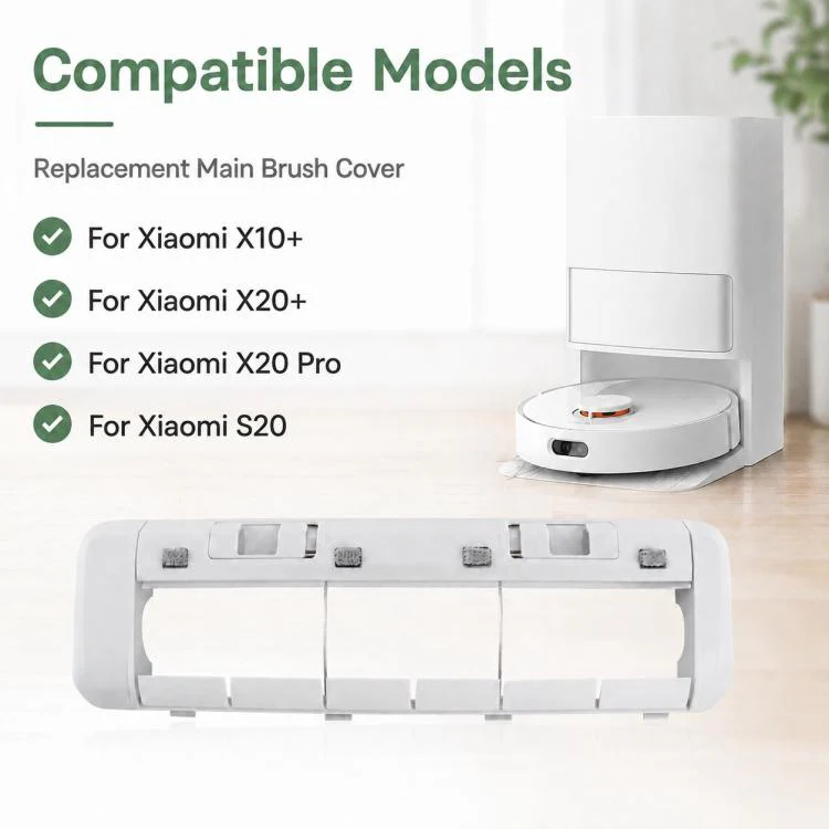 For Xiaomi Robot Vacuum X10 Plus / X20 Plus / S20 / S20 Plus / S10 / S10 Plus / S10 Pro Replacement Parts, Main Brush Cover - Image 8