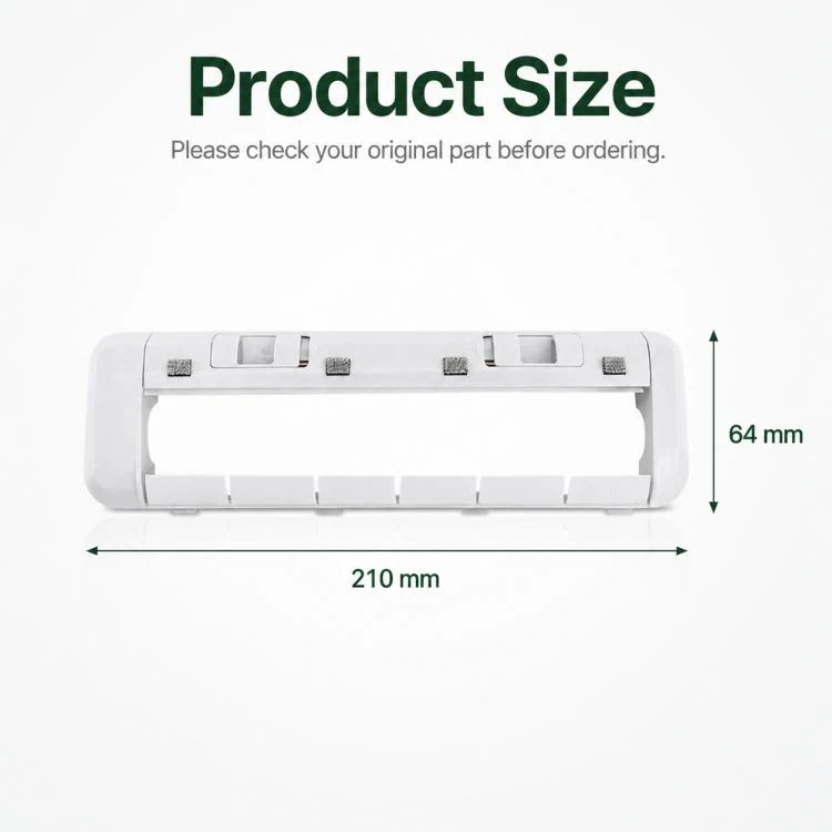 For Xiaomi Robot Vacuum X10 Plus / X20 Plus / S20 / S20 Plus / S10 / S10 Plus / S10 Pro Replacement Parts, Main Rubber Brush Cover - Image 3