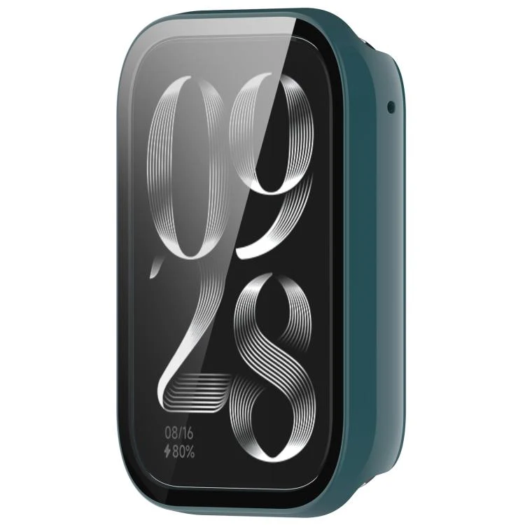For Xiaomi Smart Band 10 Pro Ceramic Tempered Film Integrated PC Watch Protective Case(Pine Green) - Image 2
