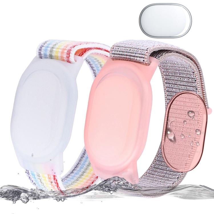 For Xiaomi Tag Kids Anti-lost Nylon Wristband Protective Case(Black) - Image 3