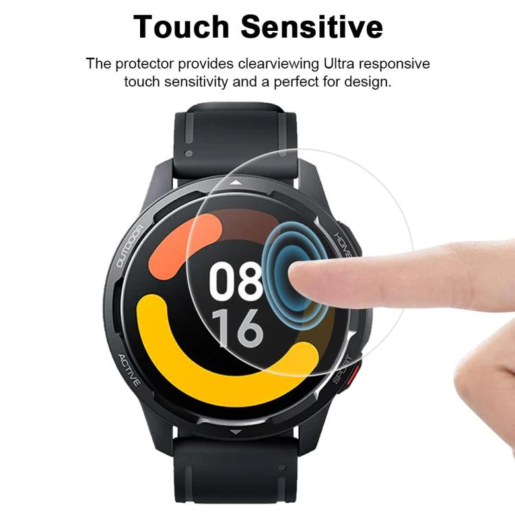 For Xiaomi Watch Color 2 5pcs xDfind Soft Hydrogel Film Full Cover Watch Front Protector - Image 5